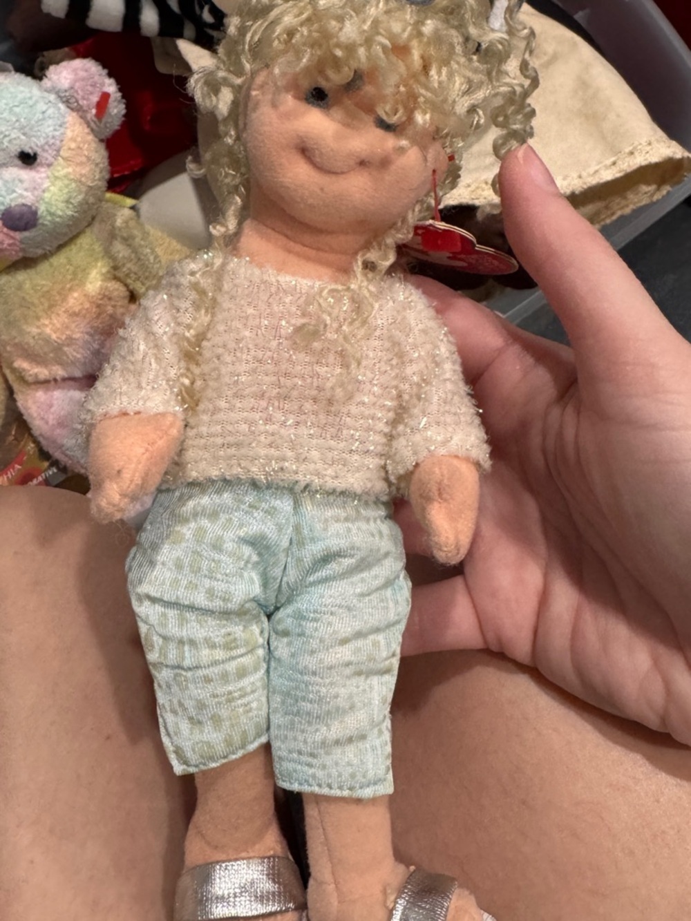Sassy Star TY plush beanie babie. Vintage.